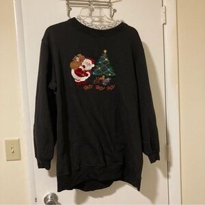 Vintage Santa Ugly Christmas Sweatshirt